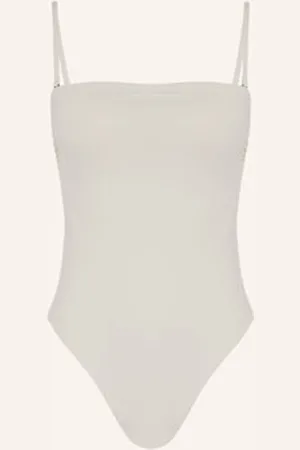 Calvin Klein Strój Kąpielowy Bandeau Ck Essentials weiss