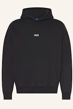 Hugo Blue Bluza Z Kapturem Nazardo schwarz
