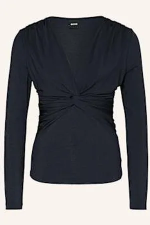 HUGO BOSS Koszulka Z Długim Rękawem Eulori blau