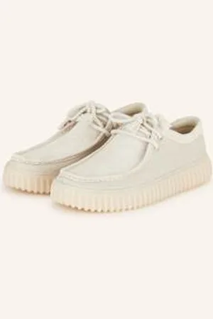 Clarks Buty Sznurowane Torhill beige