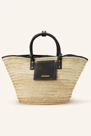 Jacquemus Torba Shopper Le Panier Soli schwarz
