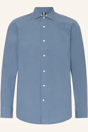 Profuomo Koszula Relaxed Fit blau