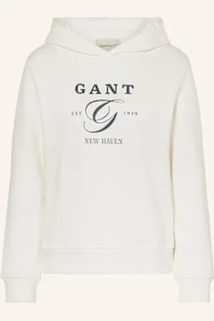 GANT Bluza Z Kapturem weiss