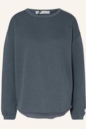 10 days Bluza Nierozpinana blau