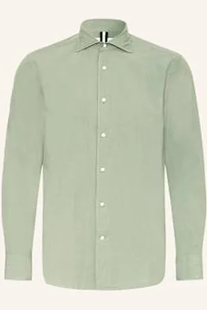 Profuomo Koszula Relaxed Fit gruen