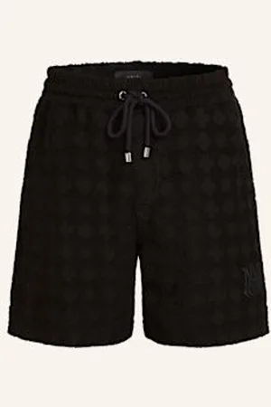 AMIRI Szorty Z Materiału Frotte schwarz
