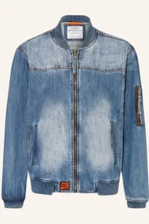 Bombers Original Bluzon Jeansowy blau