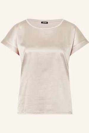 JOOP! T-Shirt Taila Z Mieszanki Materiałów beige