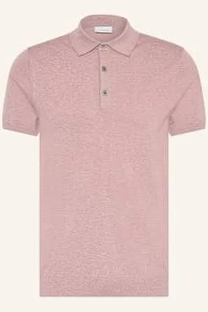 Profuomo Koszulka Polo Z Dzianiny rosa