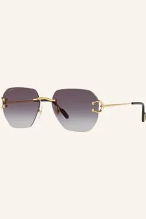 Cartier Okulary Przeciwsłoneczne 6L001667 gold