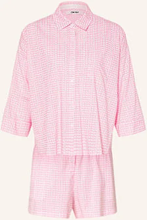 DKNY Piżama A New Era Z Rękawami 3/4 pink