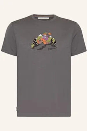 Icebreaker T-Shirt Merino 150 Tech Lite™ Z Wełny Merino grau