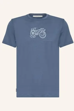 Icebreaker T-Shirt Merino 150 Tech Lite™ Z Wełny Merino blau