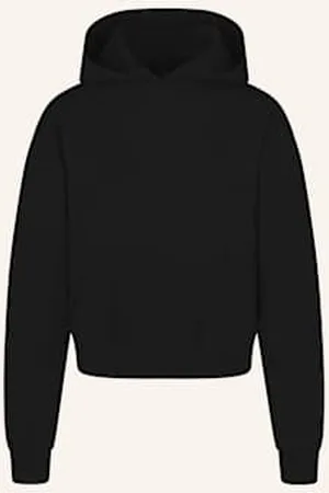 SKIMS Rekreacyjna Bluza Z Kapturem Cotton-Fleece schwarz