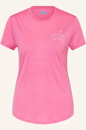 Icebreaker T-Shirt 125 Cool-Lite™ Sphere Z Wełną Merino pink