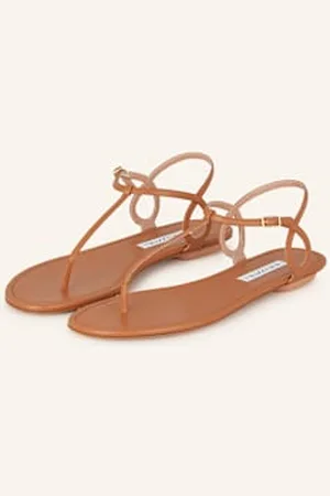 Aquazzura Japonki Almost Bare braun