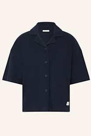 Knowledge Cotton Apparal Koszula blau