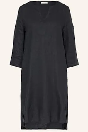 lilienfels Sukienka Z Lnu schwarz