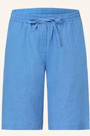 lilienfels Szorty Z Lnu blau
