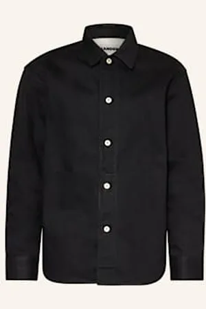 Jil Sander Jeansowa Koszula Wierzchnia schwarz