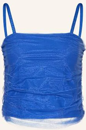 Riani Krótki Top Z Tiulu blau