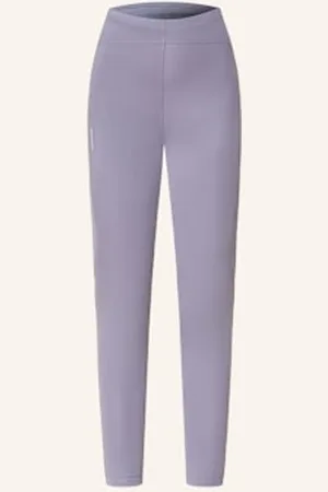 Salomon Legginsy Do Biegania Shkout Core blau
