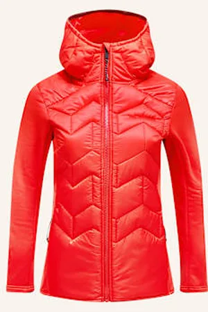 Peak Performance Hybrydowa Kurtka Pikowana Elevate Liner pink