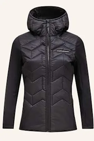 Peak Performance Hybrydowa Kurtka Pikowana Elevate Liner schwarz