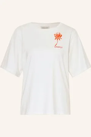 Fabienne Chapot T-Shirt Rose weiss