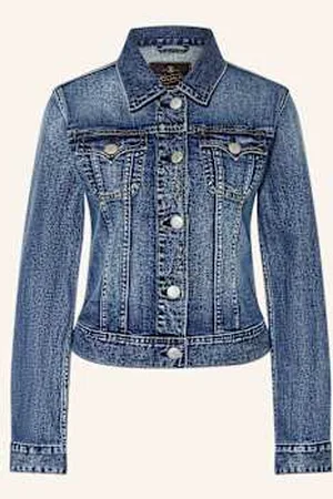 Herrlicher Kurtka Jeansowa Joplin blau