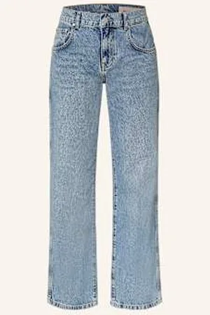 AG Jeans Jeansy Straight Tenerife Long blau