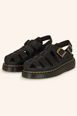 Dr. Martens Sandały Na Platformie Wrenlie schwarz