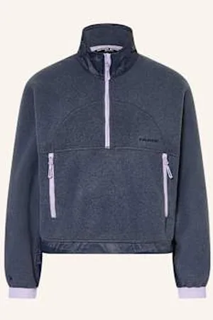 Salomon Midlayer Chroma Cropped blau