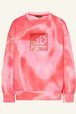 Goldbergh Bluza Nierozpinana Cerise Z Ozdobnymi Kamykami orange
