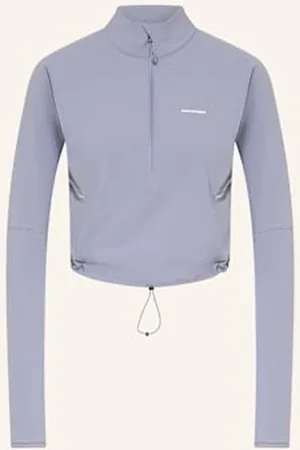 Salomon Koszulka Do Biegania Sense Aero Hybrid blau