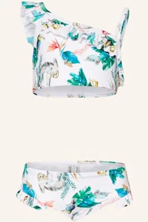 Sanetta Bikini Bustier Z Ochroną Uv 50+ weiss