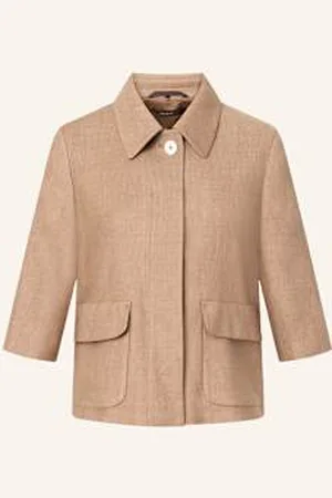 Windsor Blezer Z Dodatkiem Lnu braun