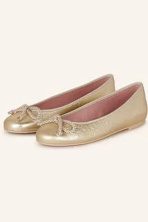 Pretty Ballerinas Baleriny Ami gold