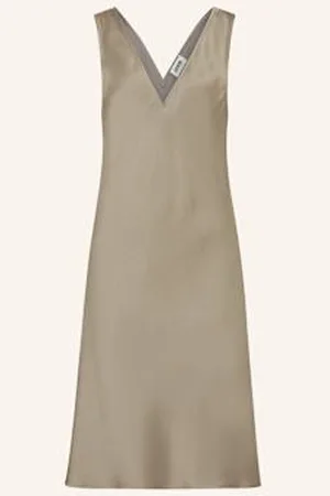 Drykorn Sukienka Satynowa Reasy beige