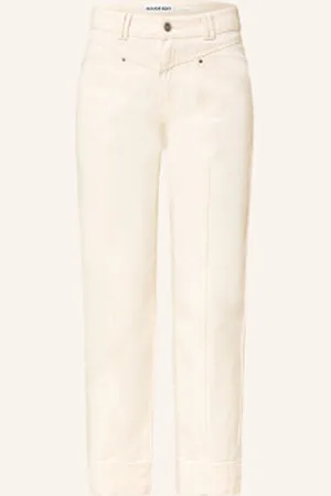 VILA Jeansy Straight beige