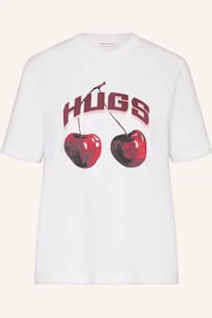 Mrs & HUGS T-Shirt rot
