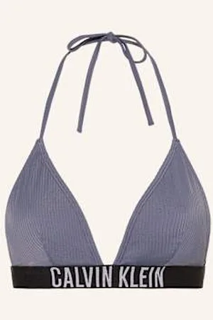 Calvin Klein Góra Od Bikini Trójkątnego Intense Power blau