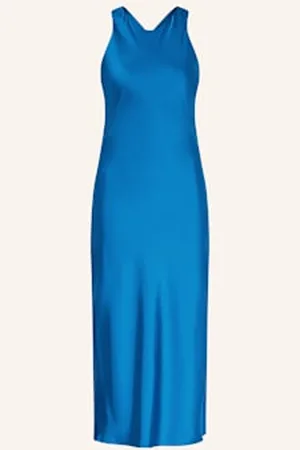 Claudie Pierlot Sukienka Satynowa blau