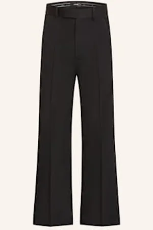 AMIRI Spodnie Flare Fit schwarz