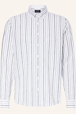Maerz Koszula Comfort Fit Z Dodatkiem Lnu weiss