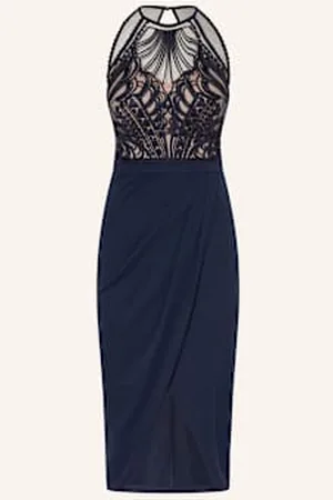 Lipsy London Sukienka Koktajlowa Cornelli blau