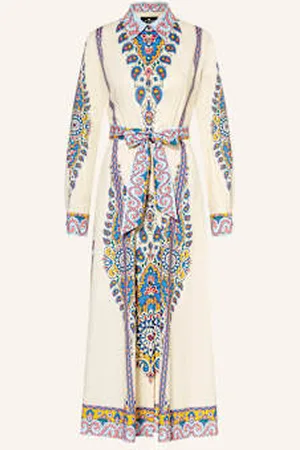 Etro Sukienka Koszulowa beige
