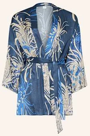 1863 BY ETERNA Kimono blau