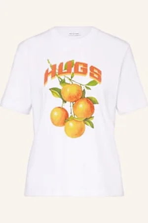 Mrs & HUGS T-Shirt orange