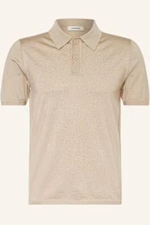 Sandro Koszulka Polo Z Dzianiny beige